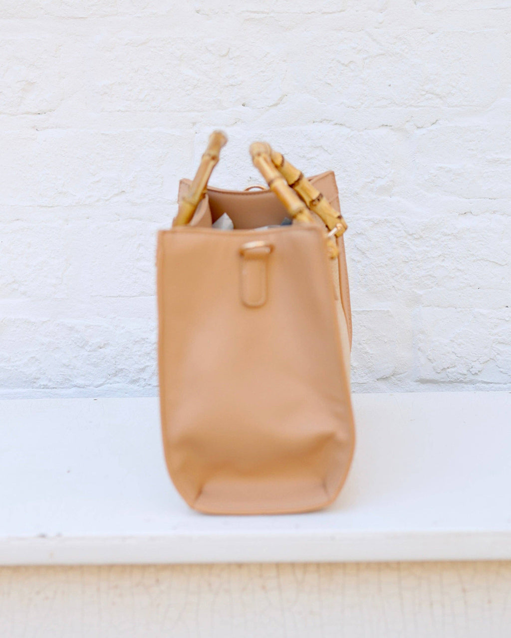 Caroline Hill Crossbody Tote, Natural