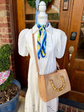 Caroline Hill Crossbody Tote, Natural