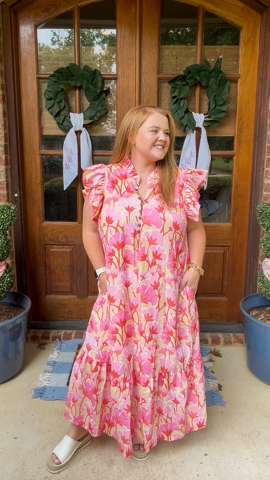 Hannah Midi Dress- Curvy