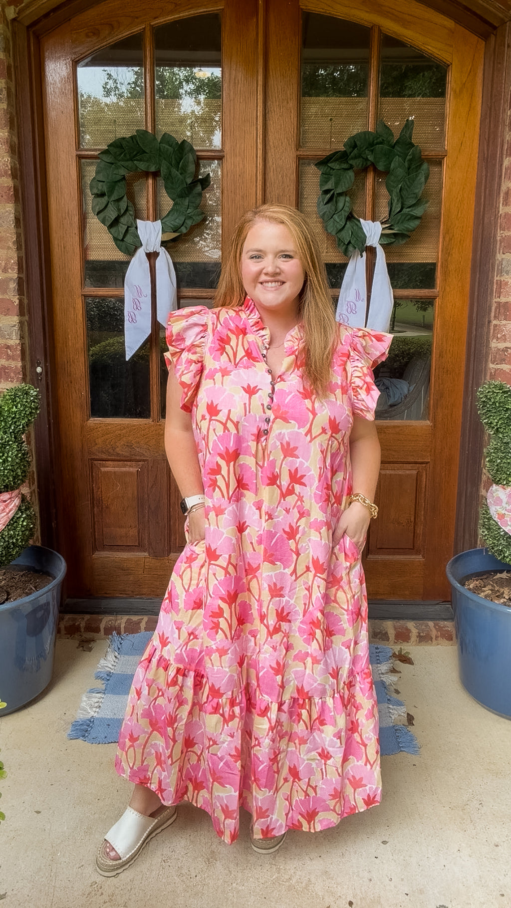 Hannah Midi Dress- Curvy