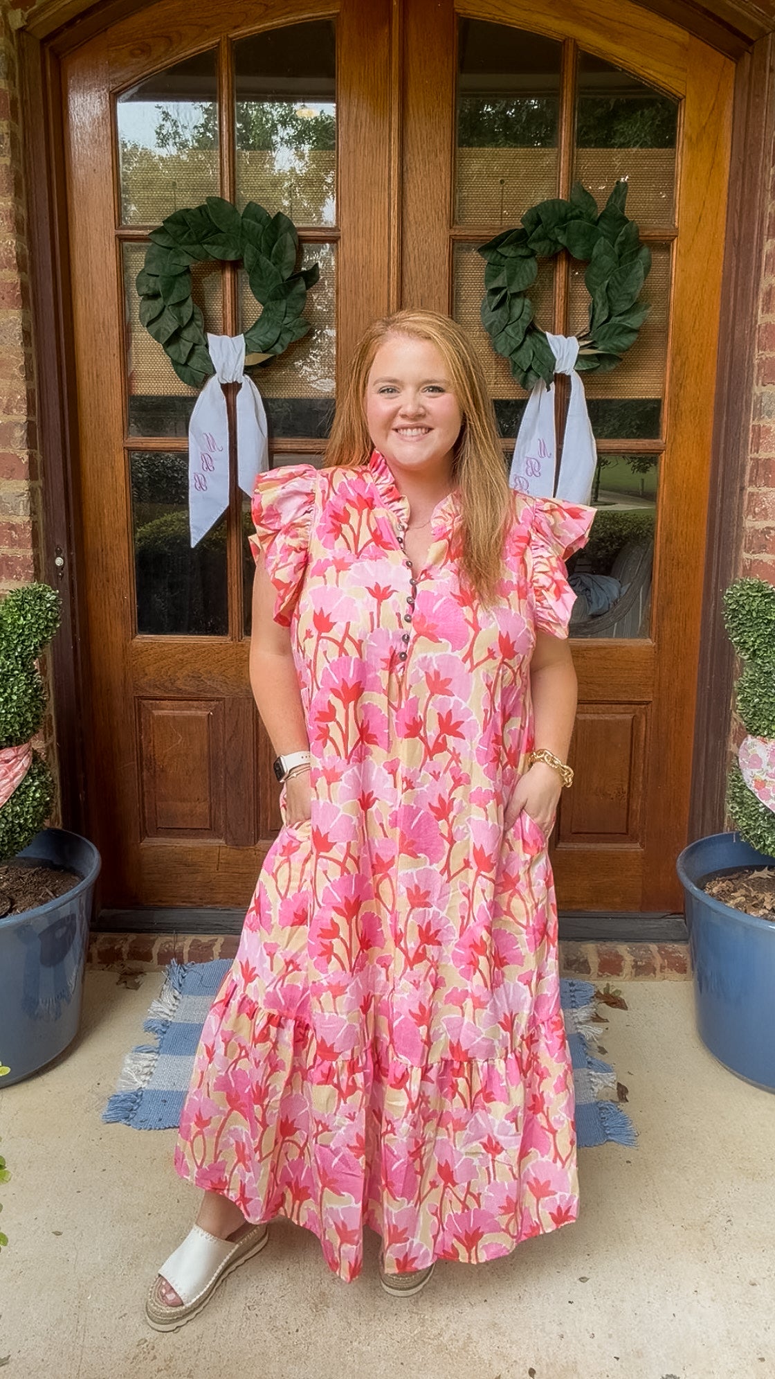 Hannah Midi Dress- Curvy