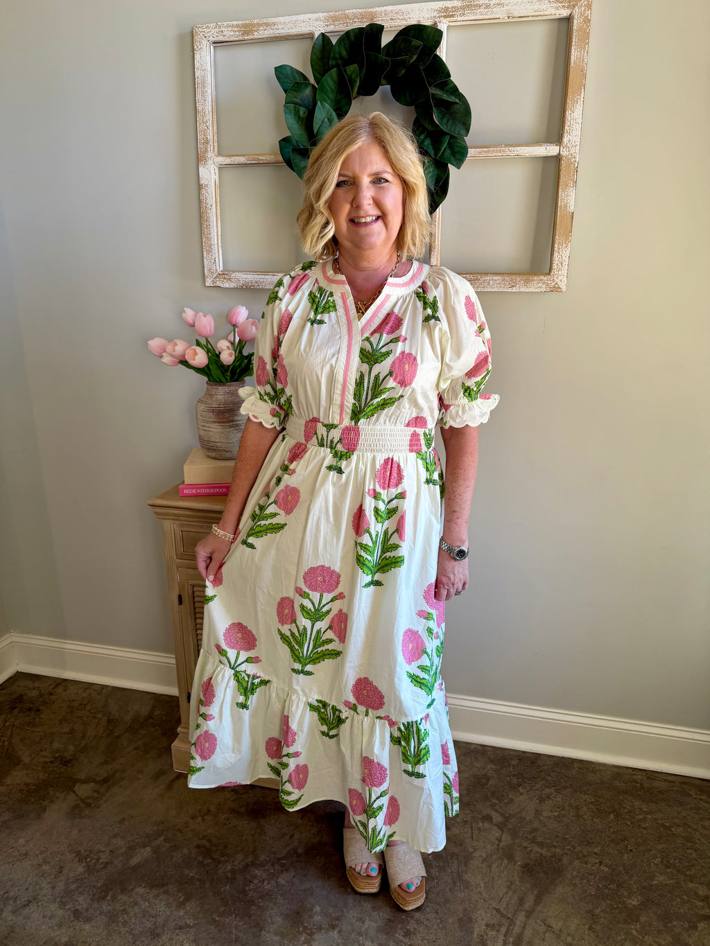 Caroline Midi Dress
